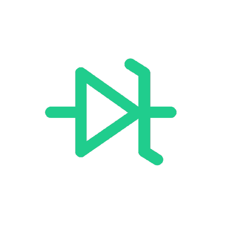 Diode Computers logo - a stylized green diode circuit symbol