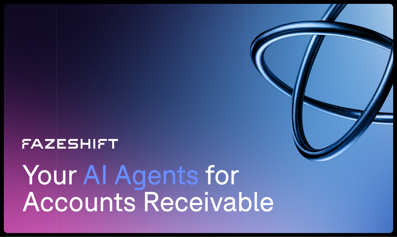Fazeshift brand logo - Your AI Agents for Accounts Receivable