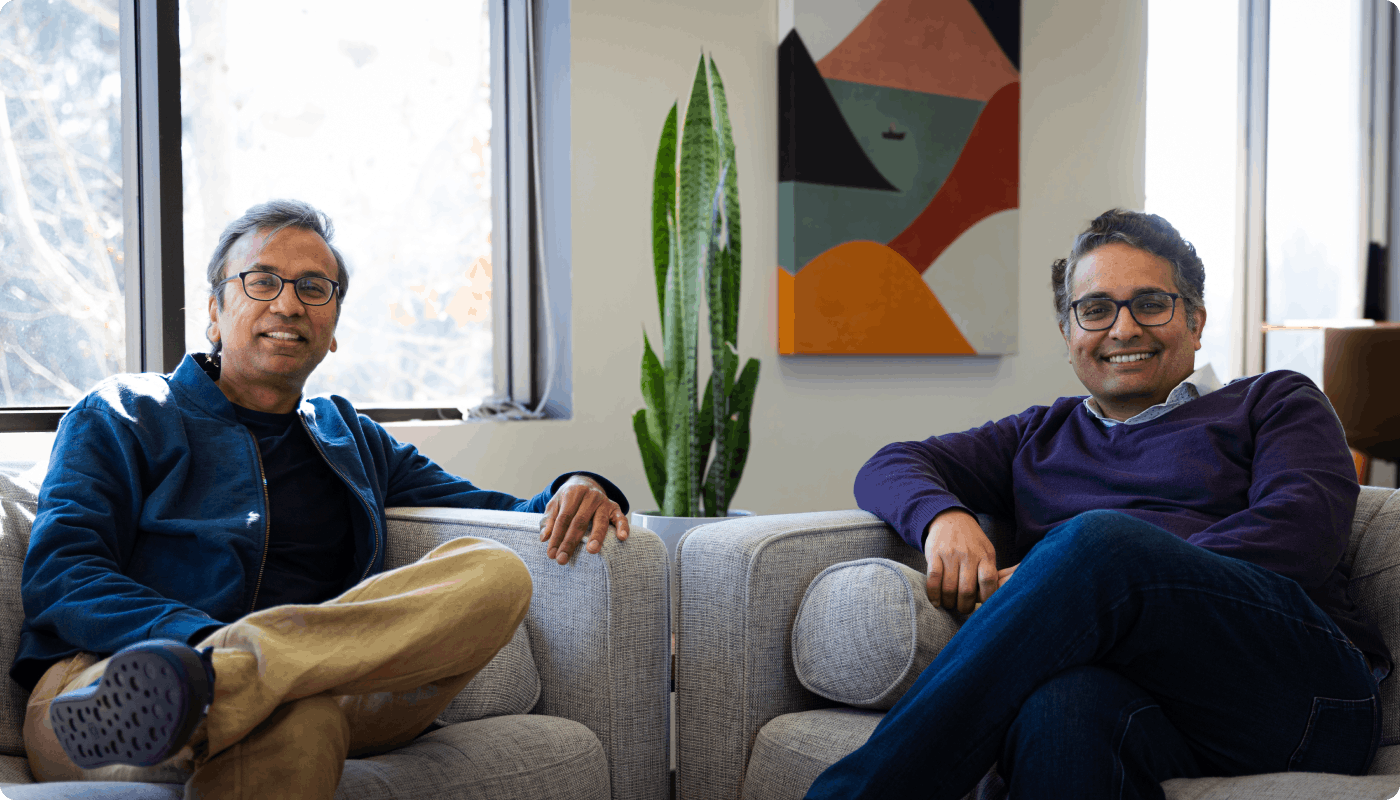 Fiddler AI founders Krishna Gade and Amit Paka