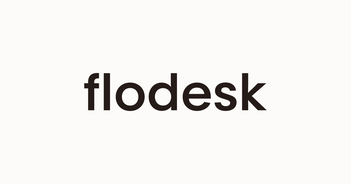 Flodesk logo wordmark