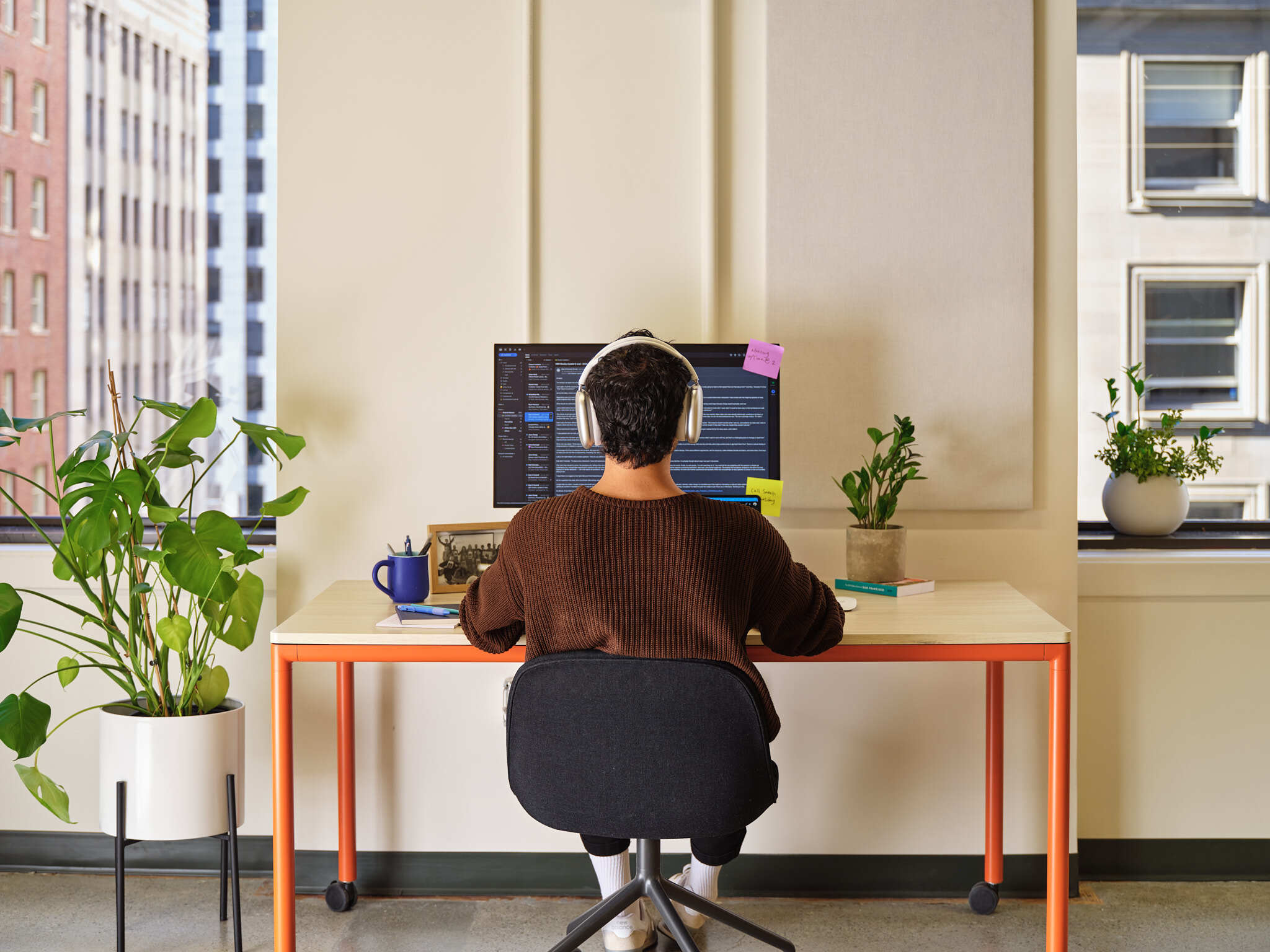 Front - All-hands room at the San Francisco headquarters