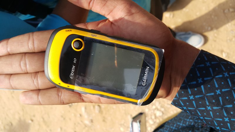 Garmin eTrex handheld GPS