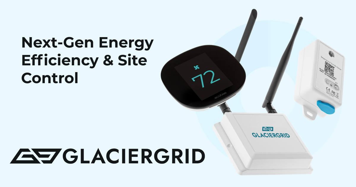 GlacierGrid platform - energy efficiency and site control