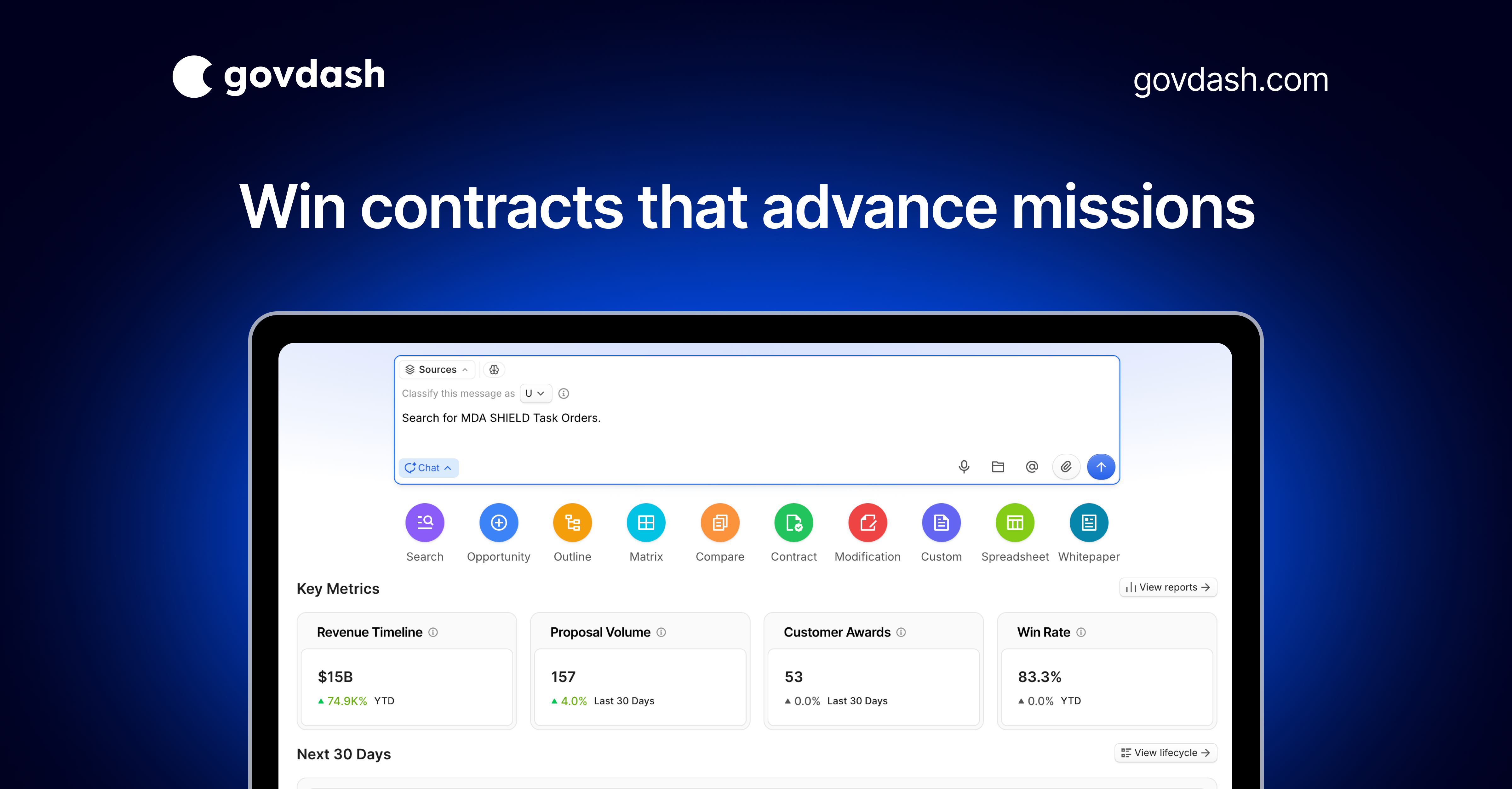 GovDash logo