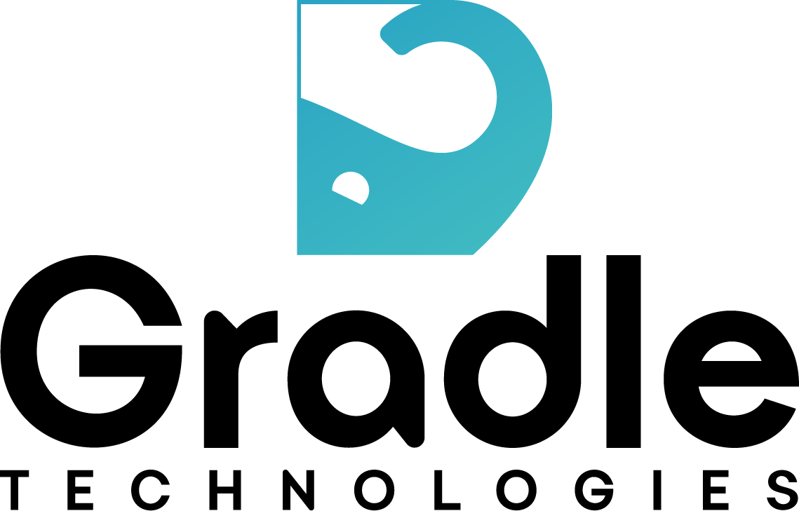 Gradle Technologies logo - stylized elephant with the Gradle wordmark