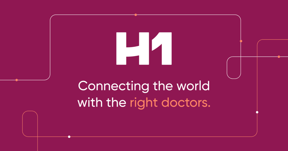 H1 logo - Connecting the world with the right doctors