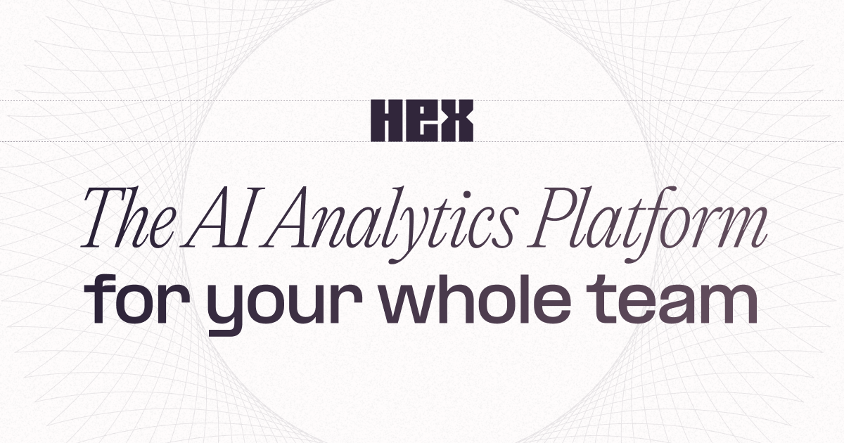 Hex - AI Analytics Platform