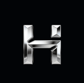 Hover Energy chrome H logo