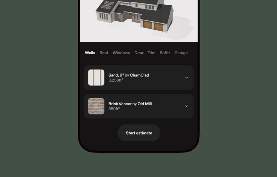 Hover 3D property model visualization