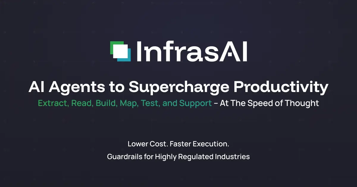 InfrasAI - AI-powered insurance infrastructure platform