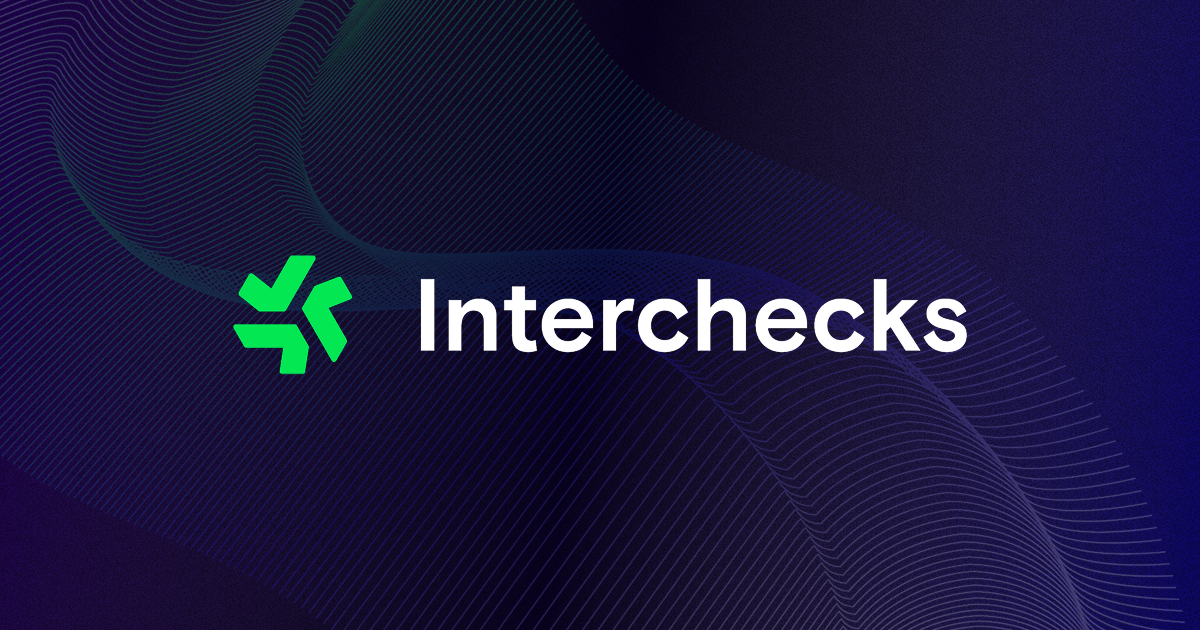 Interchecks brand graphic