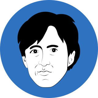 Jeff Johnson, illustrated portrait