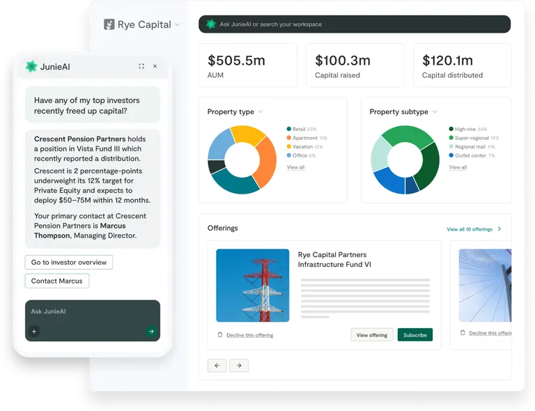 Juniper Square - Transform the private markets platform interface