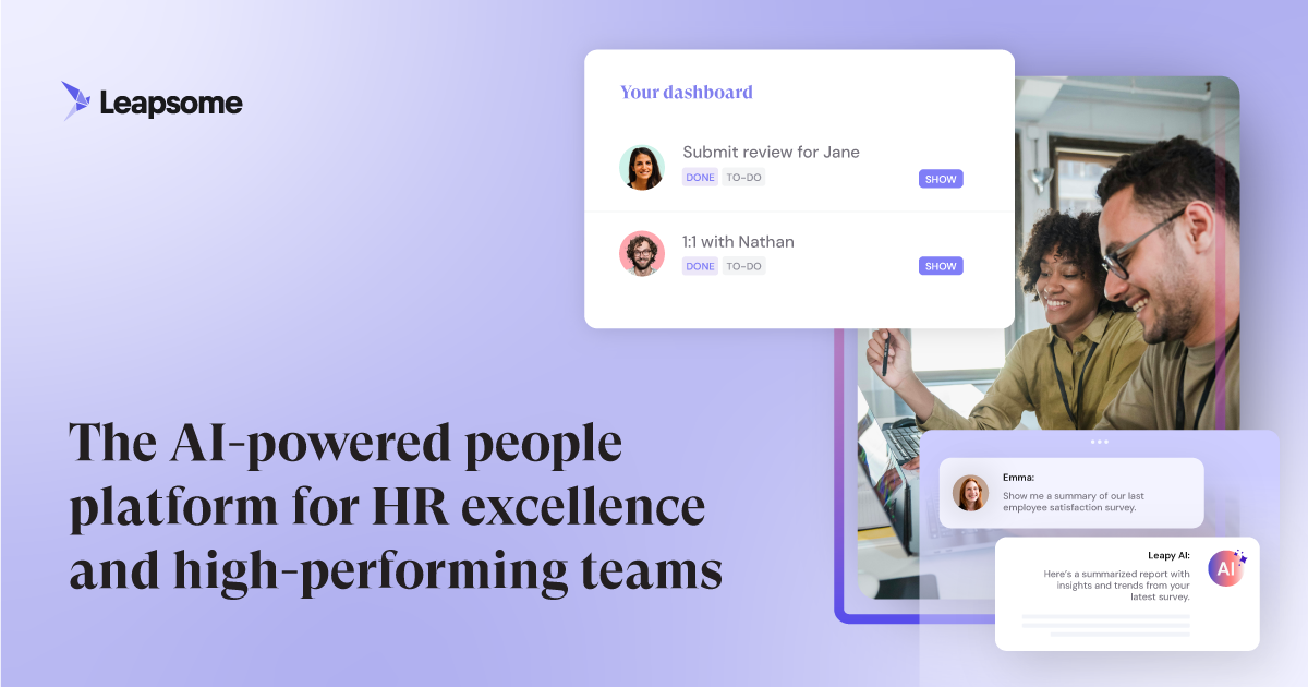 Leapsome people platform