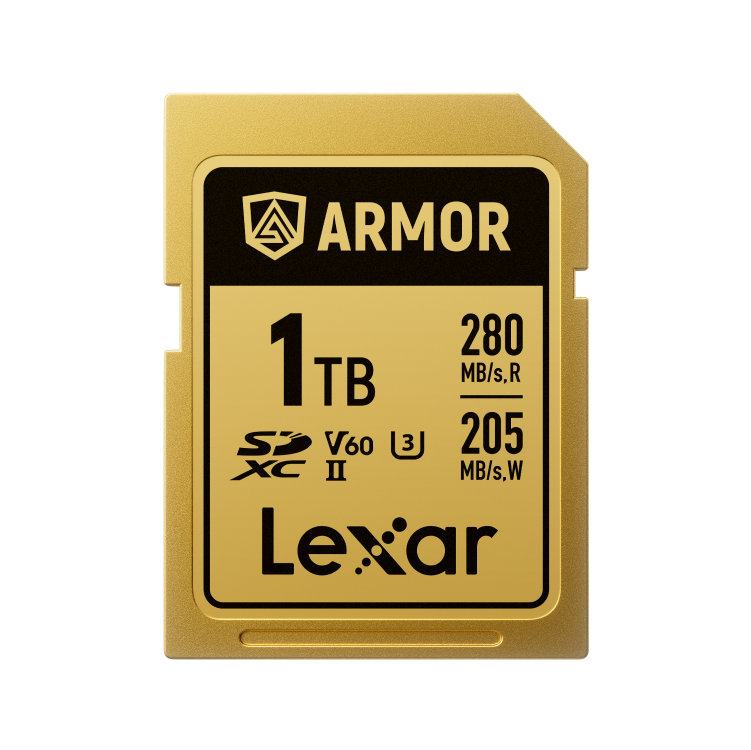 Lexar ARMOR GOLD SDXC memory card