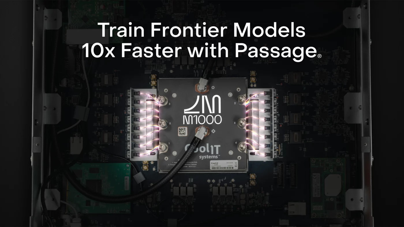 Lightmatter Passage M1000 photonic superchip