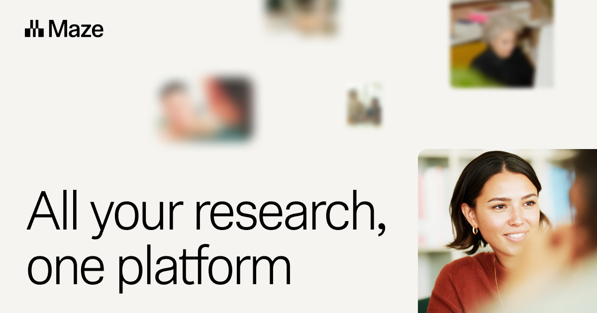 Maze user research platform