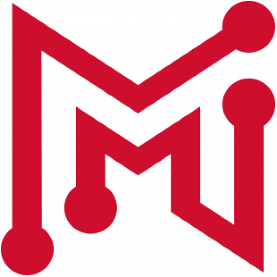Molecule Software logo - a stylized red M drawn as connected nodes