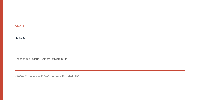 Oracle NetSuite logo