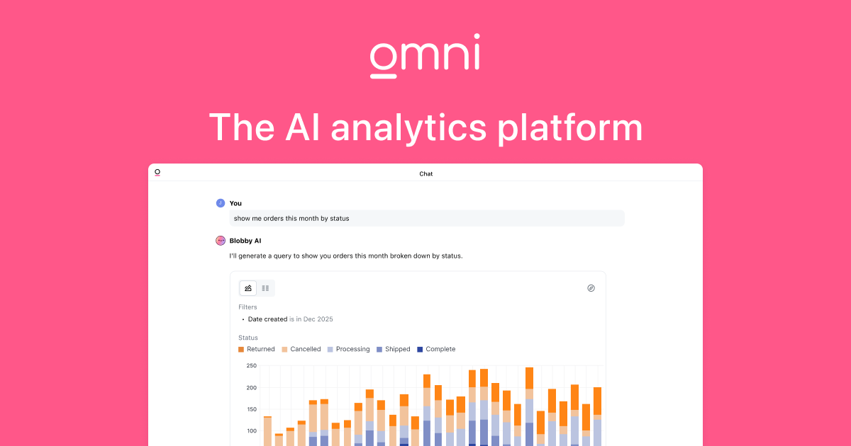 Omni Analytics - The AI Analytics Platform