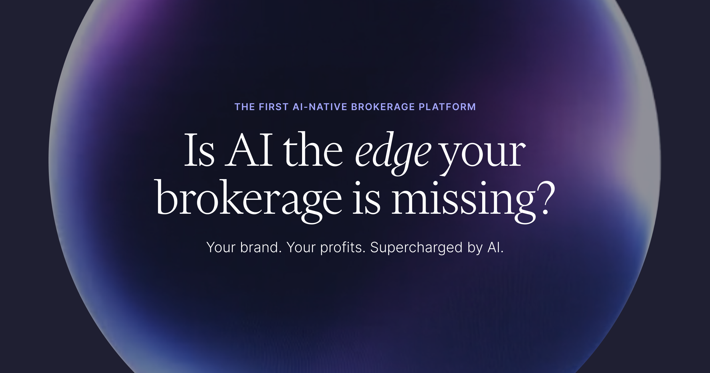 Radius - AI-native real estate brokerage platform
