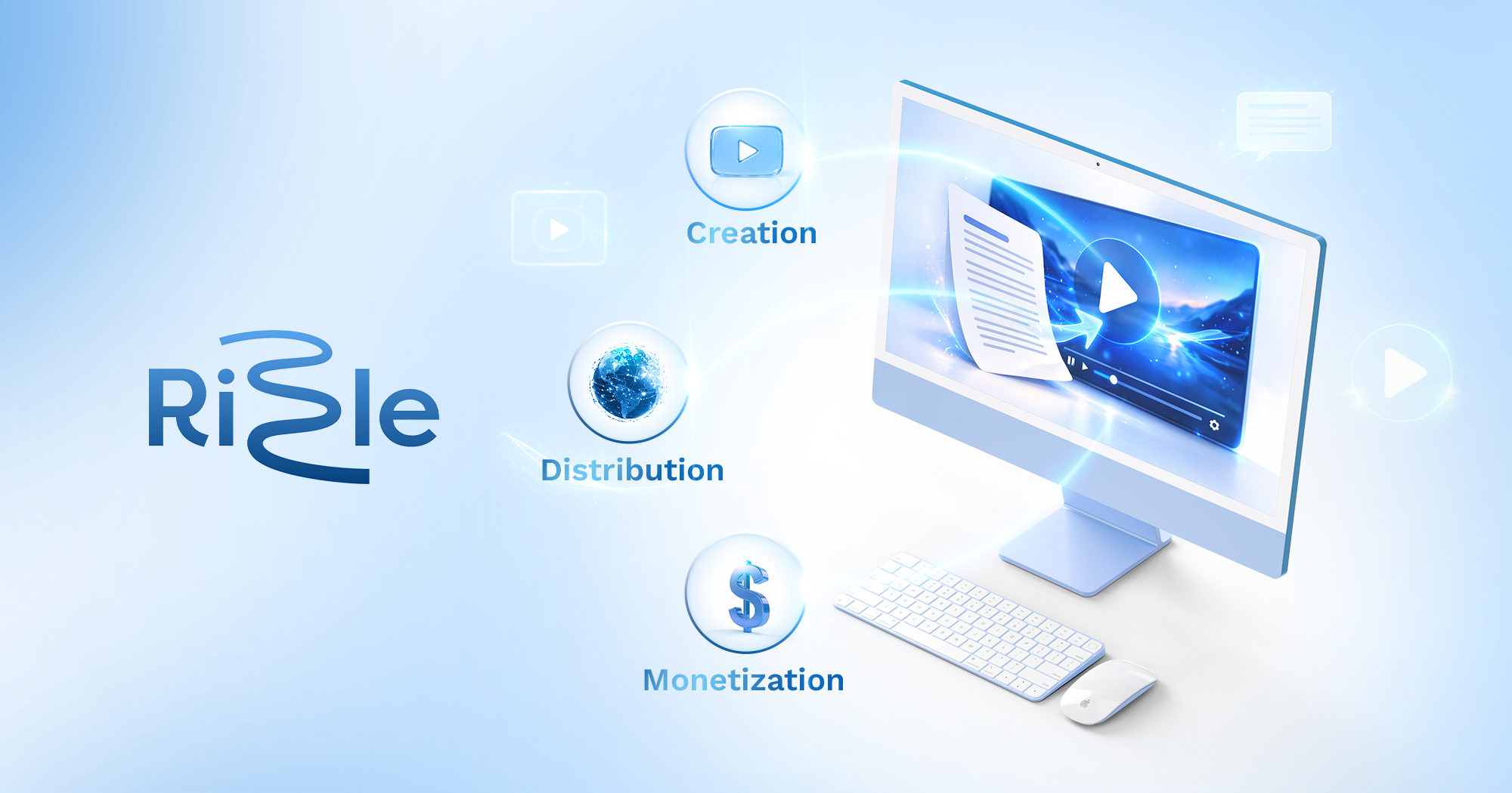 Rizzle - AI video creation platform
