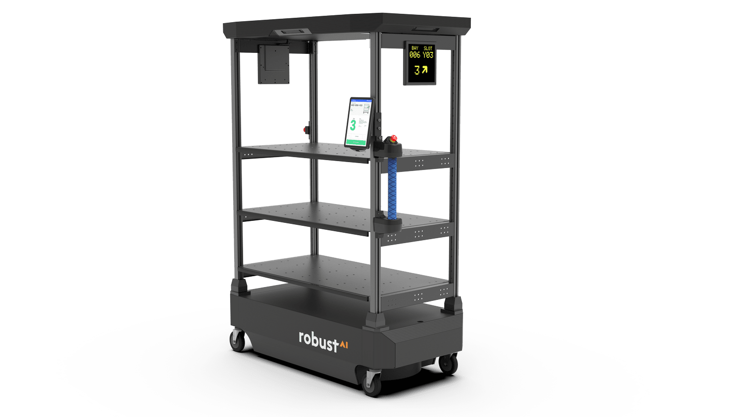 Carter, the Robust.AI collaborative mobile robot