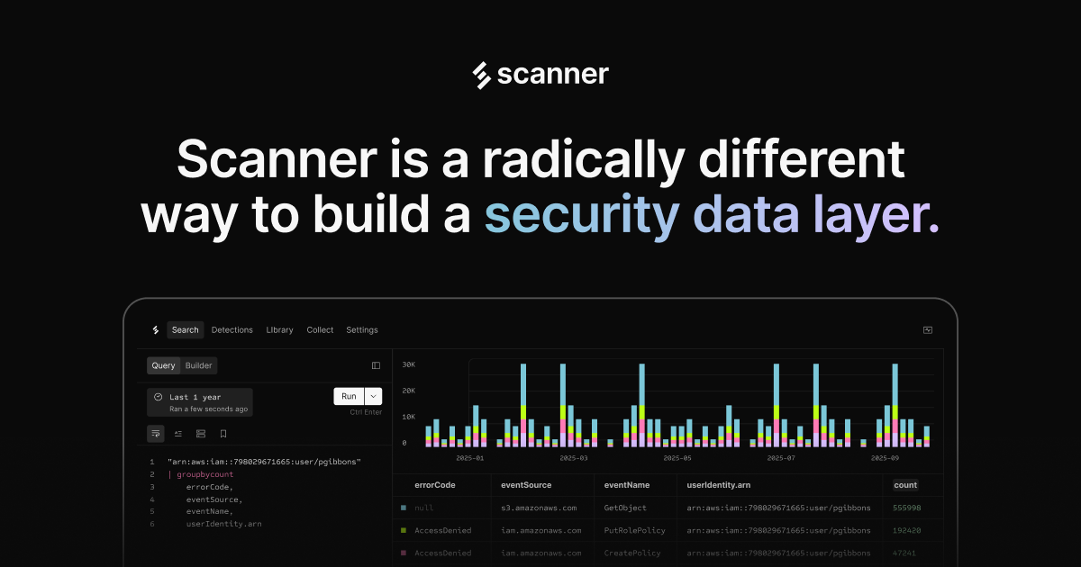 Scanner logo and brand mark
