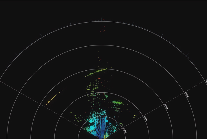 Seyond Falcon LiDAR product close-up
