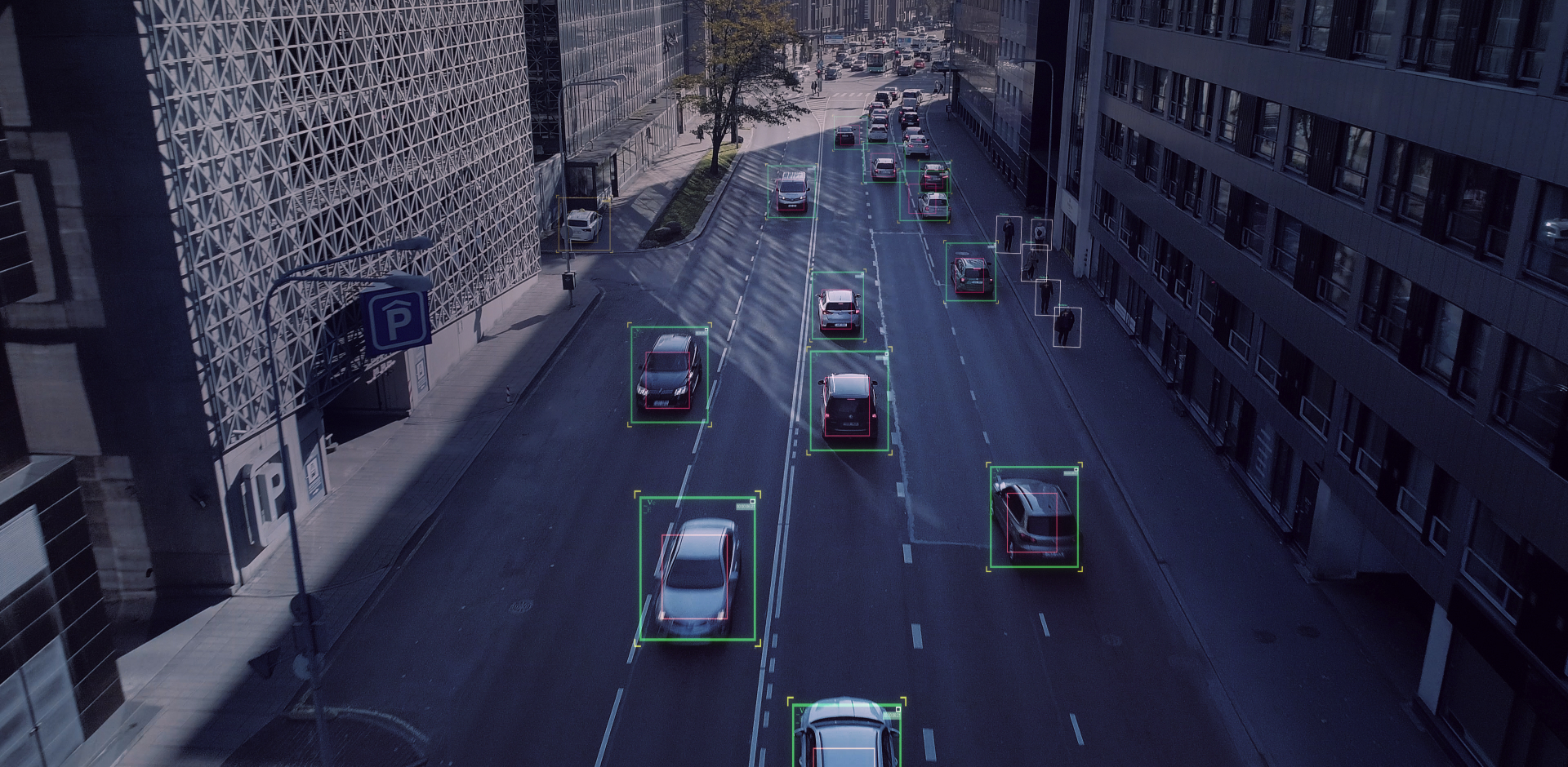STRADVISION marketing visual showing vision perception for vehicles