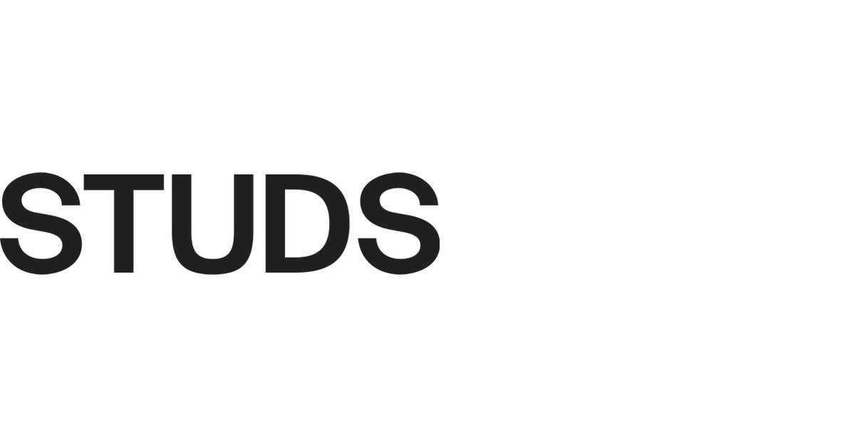 Studs brand logo and product imagery
