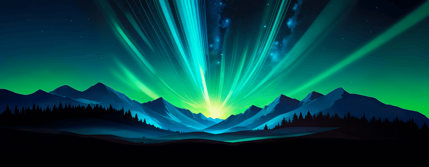 Sware brand image - 'See Further' mountain landscape