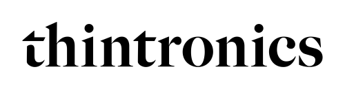Thintronics wordmark logo