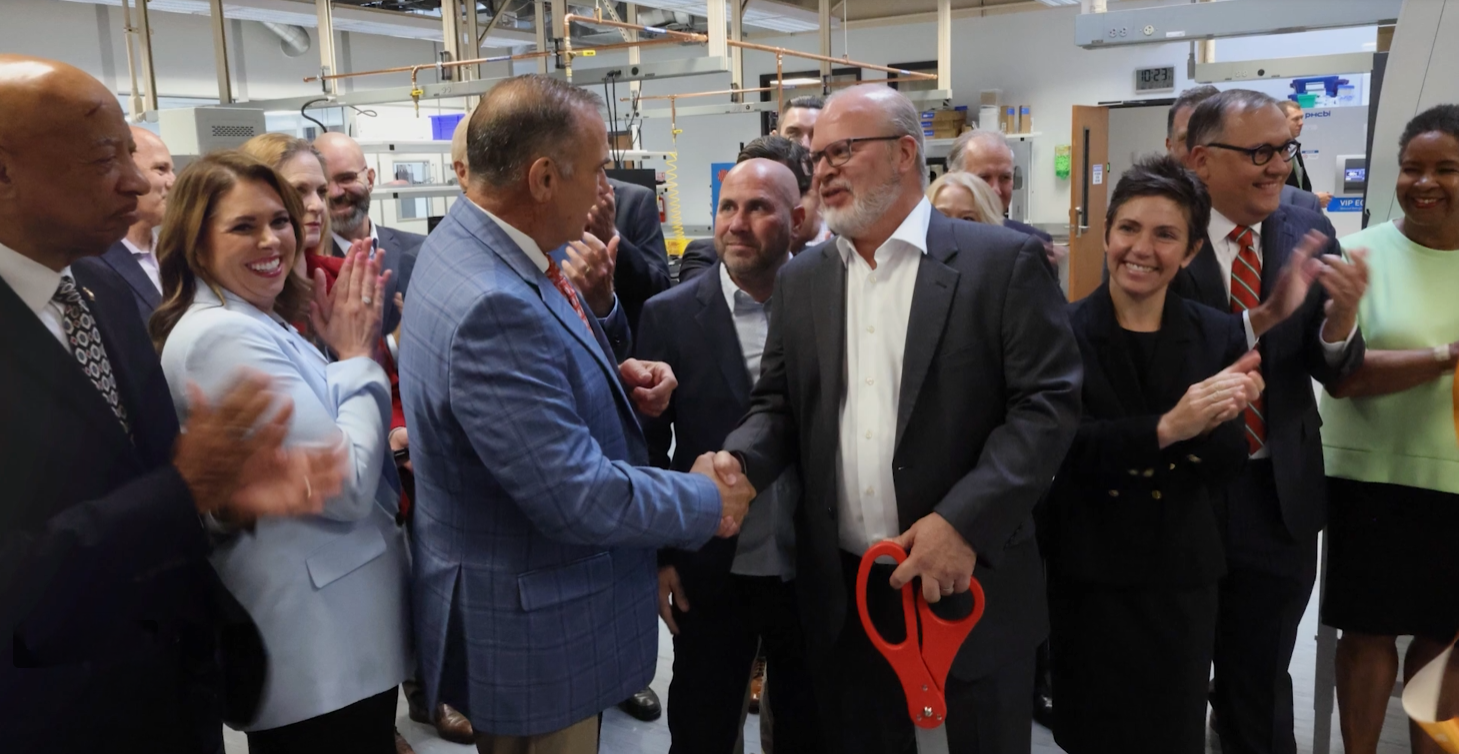 Varro ribbon-cutting ceremony at its St. Louis facility