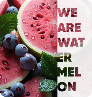 Watermelon Ecosystem brand graphic reading We Are Watermelon