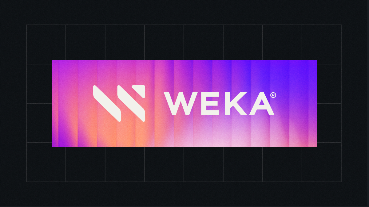 WEKA - data platform built for the age of reasoning
