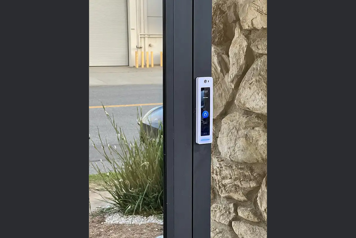 Access Control Double Door Inside View