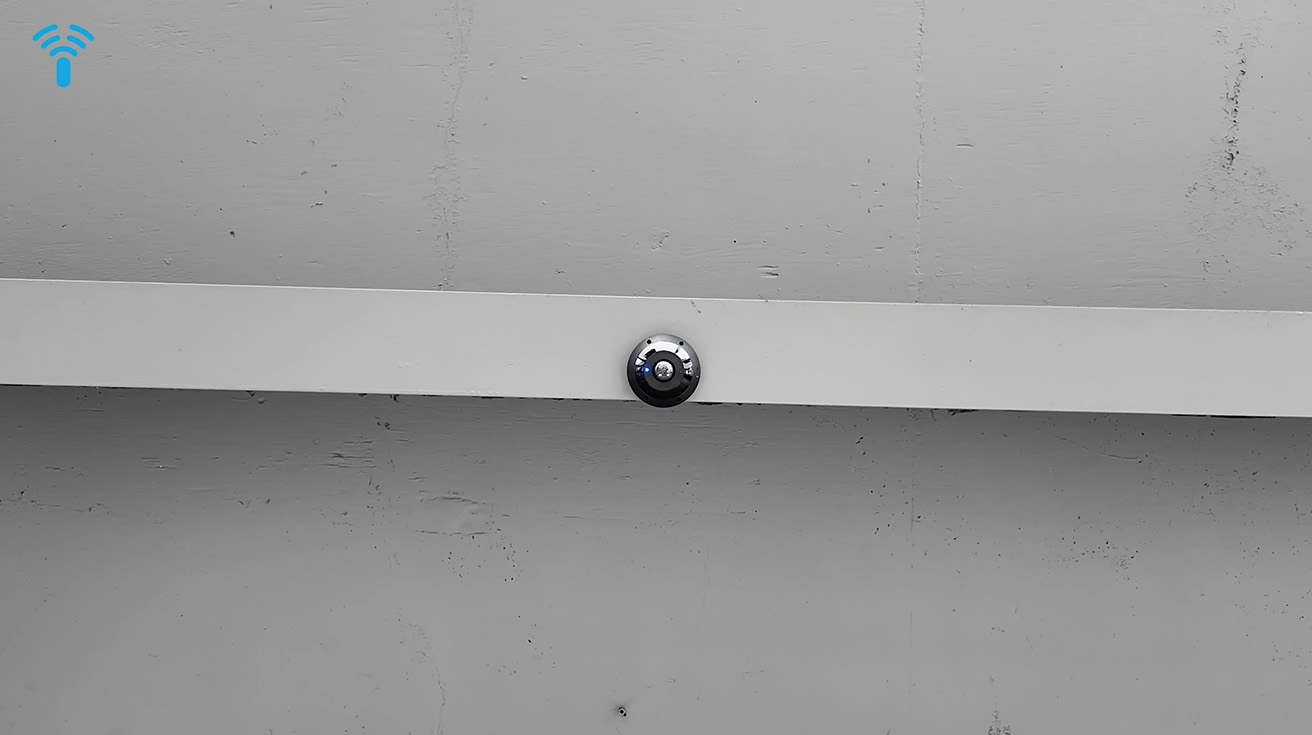 G6 Pro 360 camera installation in loading zone