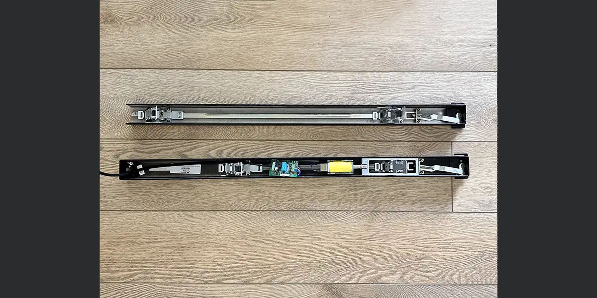 motorized push bars for access control