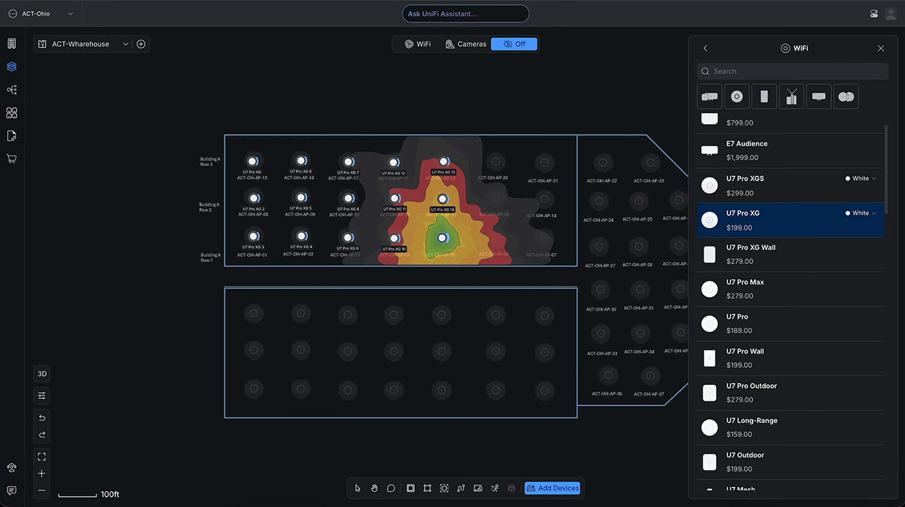 Adding new UniFi U7 Pro access points to the system management dashboard