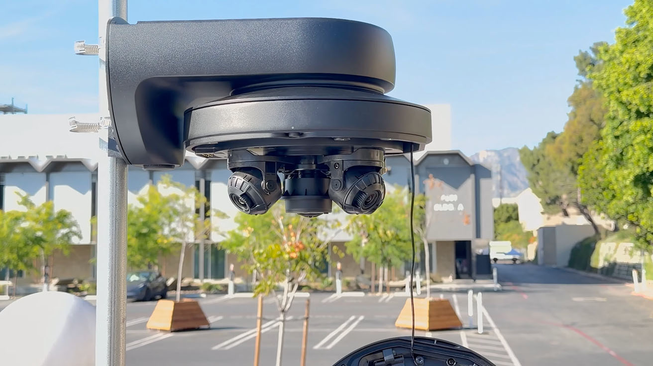 UniFi AI Multi Sensor 4 Camera Parking Lot Deployment