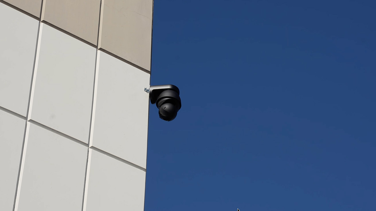 AI PTZ Precision installation