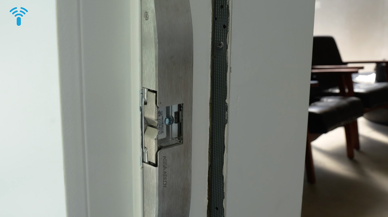ASSA ABLOY lock installed