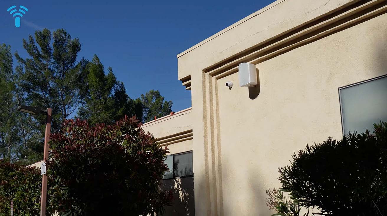 camera and outdoor speaker