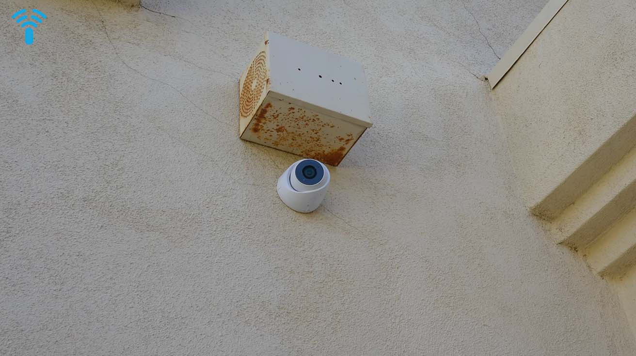 cameras cover the play area