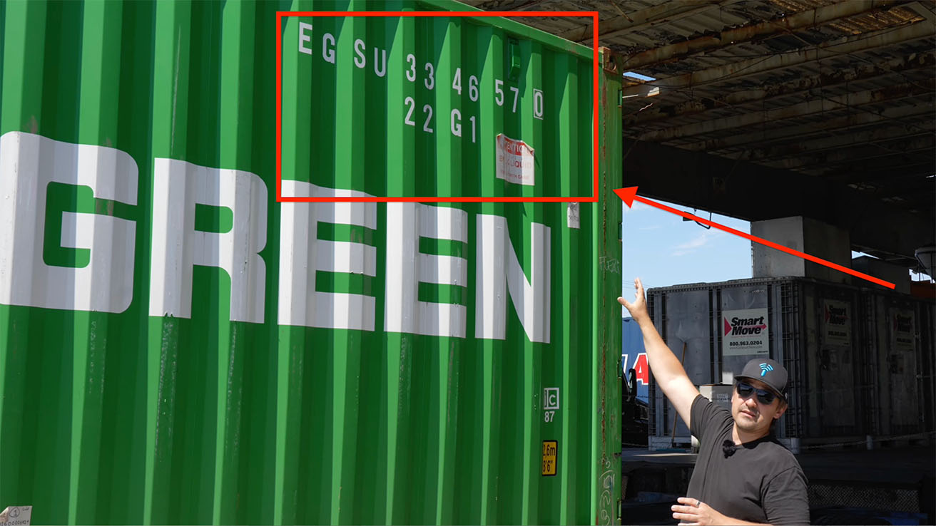 Automatic container number extraction using custom AI computer vision