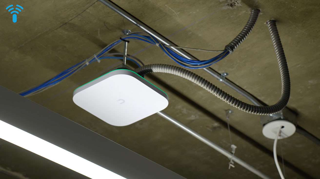 UniFi E7 AP ceiling mount