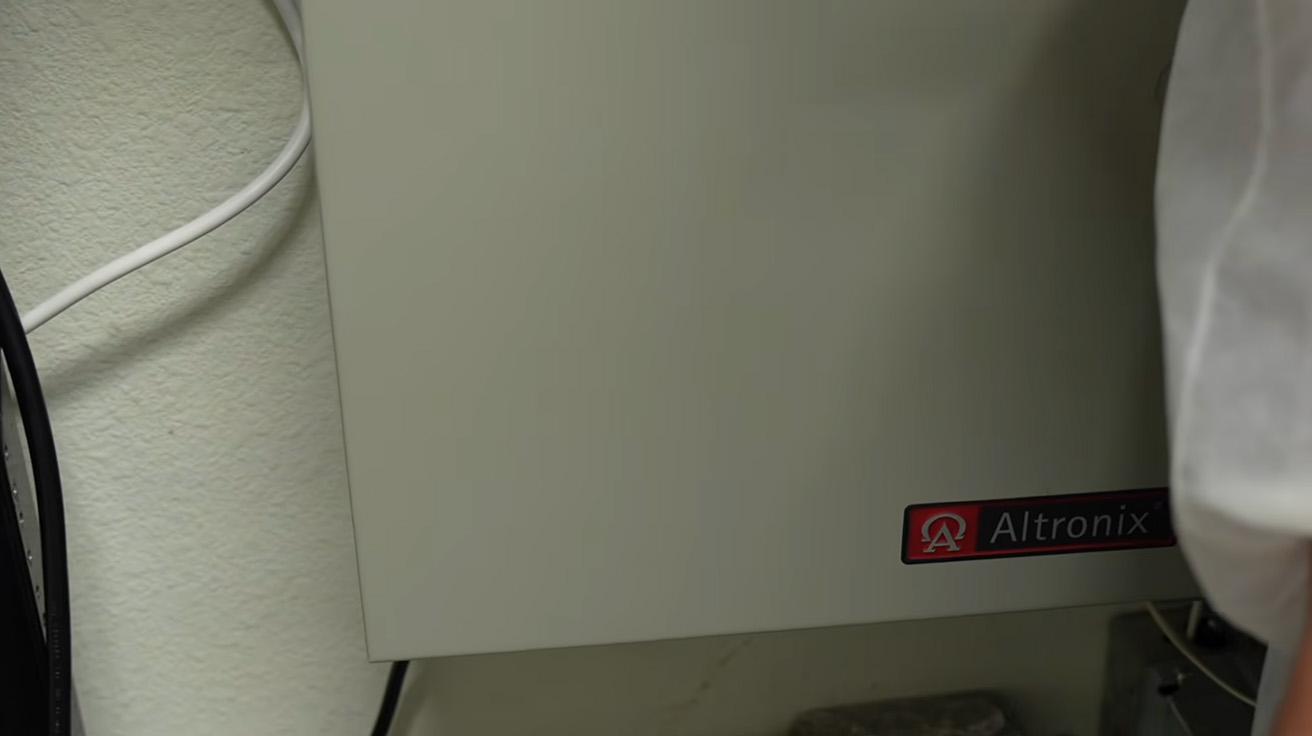 an external power supply