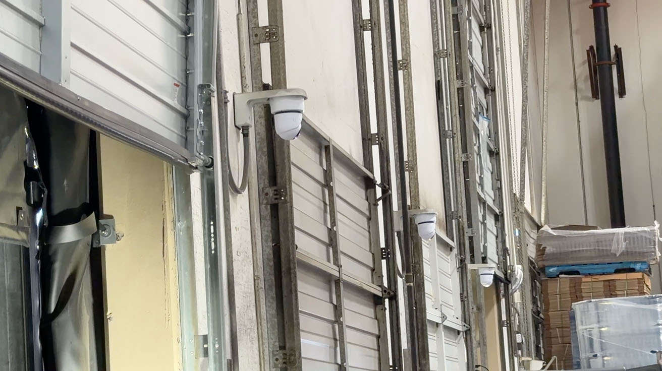 Factory camera network distribution frame