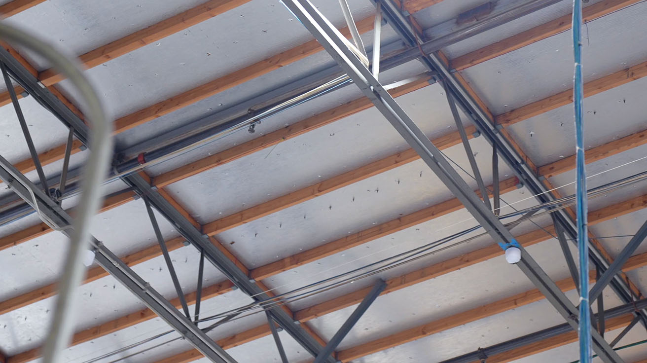 Factory camera network distribution frame